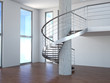 Raum mit Treppe 2