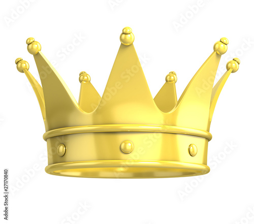 Illustration: golden crown golden crown