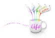 cup of life 3d concept