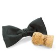 Fliege mit Champagnerkorken