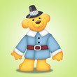 Illustration: Thanksgiving Bear Thanksgiving Bear