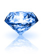 diamond on white background
