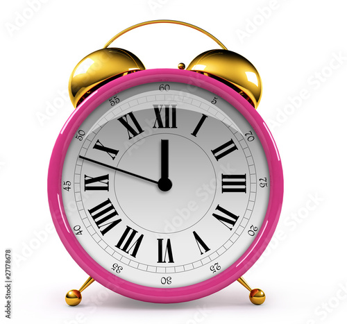 Illustration: alarm clock alarm clock