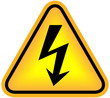 High voltage sign High voltage sign