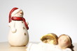 Schneemann und Engel © Matthias Buehner