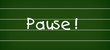 pause