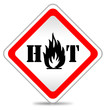 Hot offer sign Hot offer sign