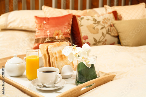 Photo: Breakfast tray Breakfast tray