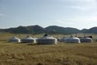Camp de yourte, Mongolie