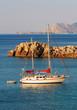 Ship in bay