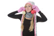 woman in winter style woman in winter style