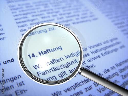 Illustration: Haftung im Fokus Haftung im Fokus