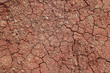 Craquelures terre rouge Craquelures terre rouge