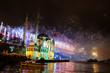 fire works in istanbul-turkey celebration