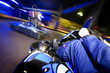 Go-cart in pursuit