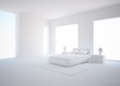 grey bedroom concept