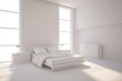grey bedroom concept