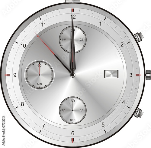 Illustration: 7 Sekunden vor 12 Uhr 0 Uhr 24 Uhr Geisterstunde 7 Sekunden vor 12 Uhr 0 Uhr 24 Uhr Geisterstunde