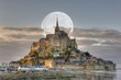 mont-Saint-Michel de soirée mont-Saint-Michel de soirée