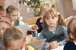 Children in the classroom