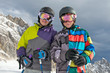 Zwei Skikids
