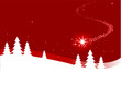 Christmas background  with shutting star