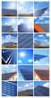 Photo: Solaranlagen Kollage Solaranlagen Kollage