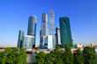 Skyscrapers in business center