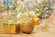 christmas decoration and present