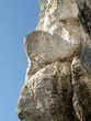 Gesicht im Berg - Kletterwand