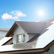 Solartechnik auf dem Dach