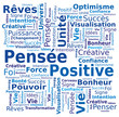 Nuage de Mots - Pensée Positive en Français