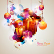Vector Happy New Year 2011