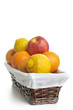 Foto: Orangen, Zitronen und ein Apfel Orangen, Zitronen und ein Apfel