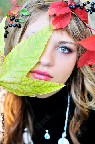 Photo: autumn face autumn face