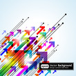 Abstract colored gradient background with arrows Abstract colored gradient background with arrows