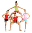 Gymnastic pyramid