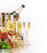 Champagne.New Year's Eve.Celebration