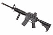 US Army M4A1 rifle with holographic sight.