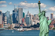 tourism concept for beautiful new york city skyline