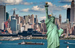 tourism concept for beautiful new york city skyline