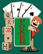 Hombre_cartas de poker 2 Hombre_cartas de poker 2