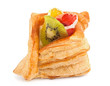 Foto: Cake with jelly and fruit Cake with jelly and fruit