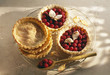 Tartelettes sablées aux framboises
