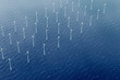 Windkrafträder im Wasser