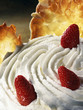 Gâteau à la chantilly et fruits rouges Gâteau à la chantilly et fruits rouges