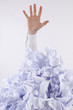 Photo: Businessman overwhelmed by paper Businessman overwhelmed by paper