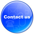 CONTACT US Web Button (customer service support hotline help)