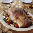 Gigot d'agneau à l'ail et aux légumes Gigot d'agneau à l'ail et aux légumes