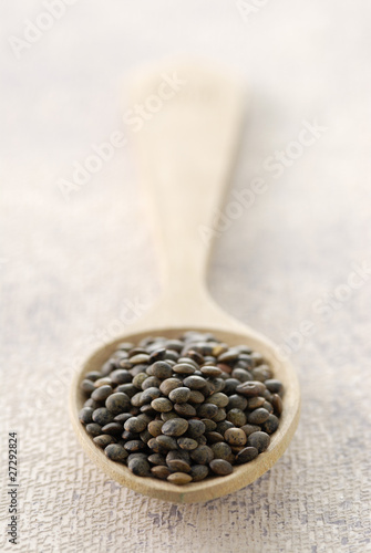 Photo: Cuillère de lentilles Cuillère de lentilles